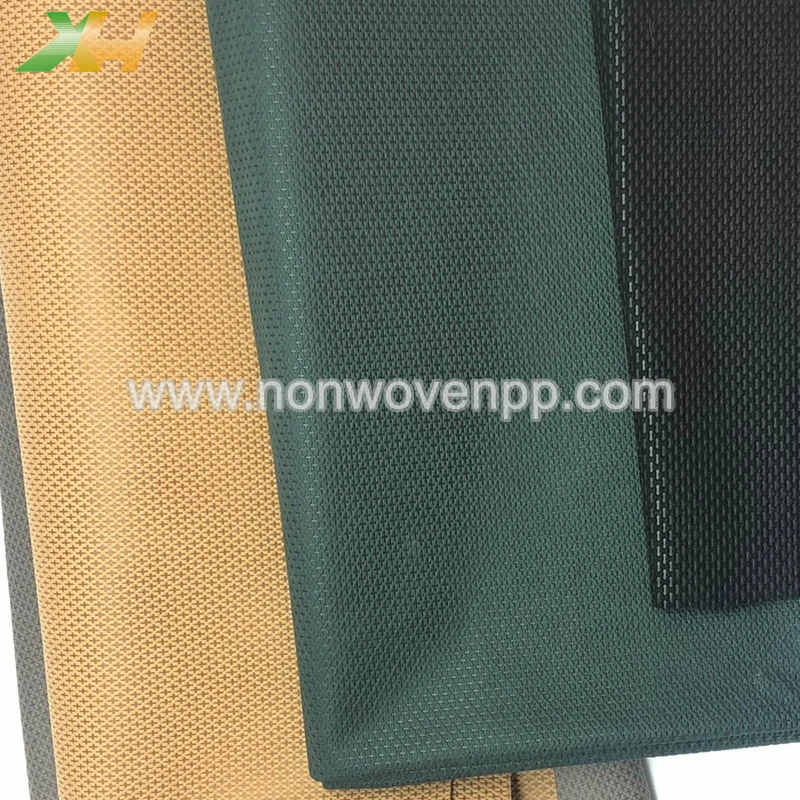 Cross pattern non-woven fabric